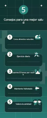 sencillos consejos ecológicos para mejorar la salud infograhic