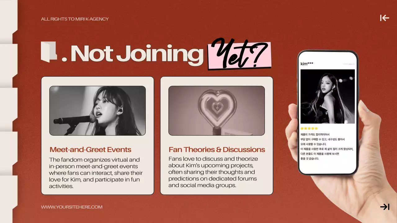 Pink Trendy K-Drama Promotion Presentation