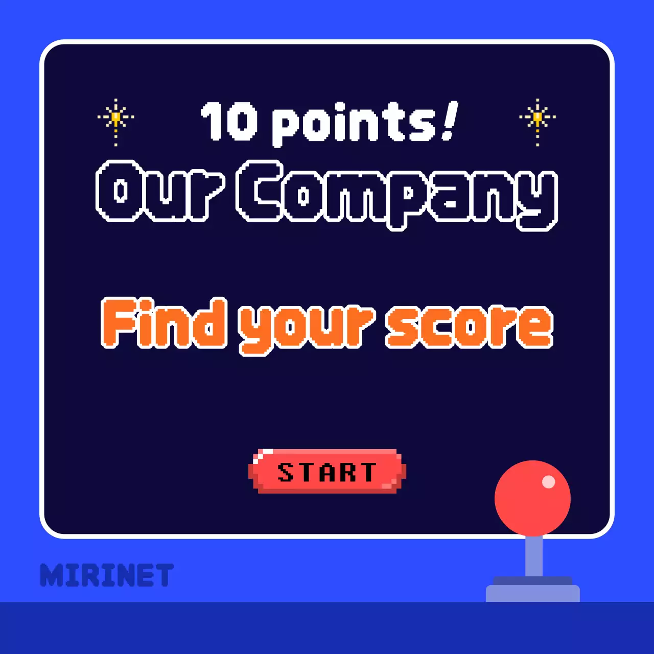 Blue Retro Company Evaluation Guide Instagram Carousel