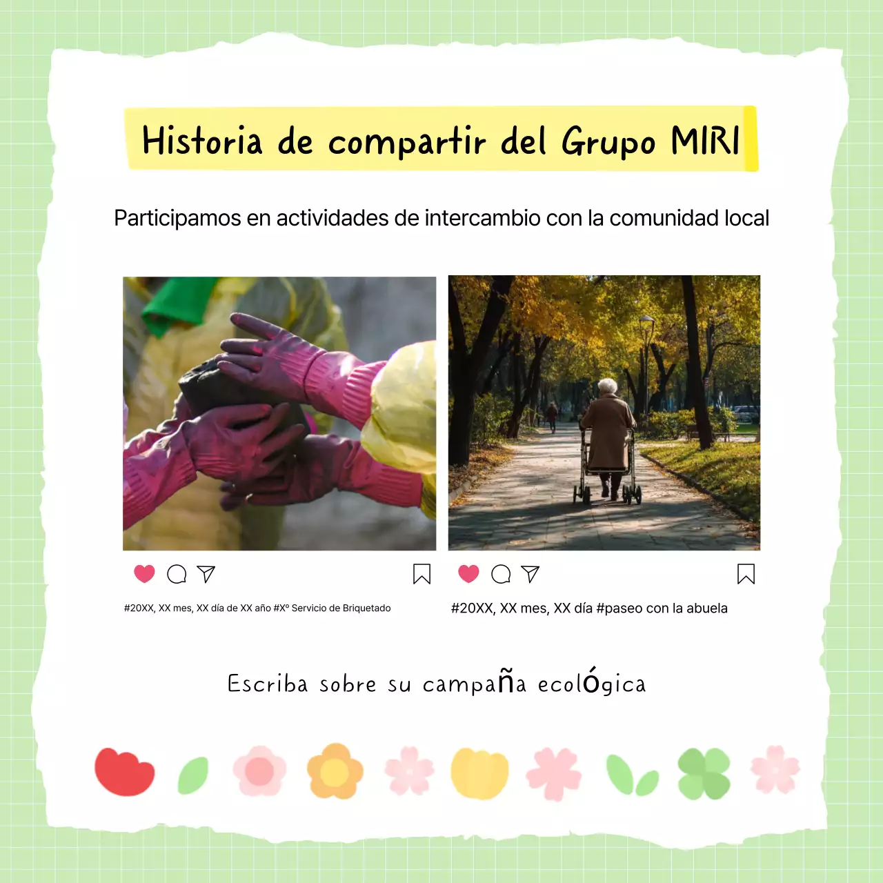 Campaña anual de contribución social simple