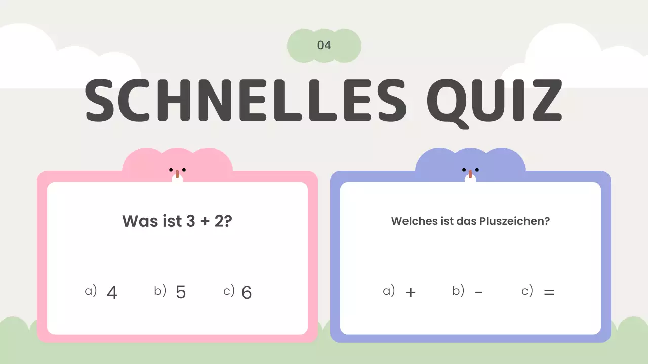 Rosa moderner Mathekurs