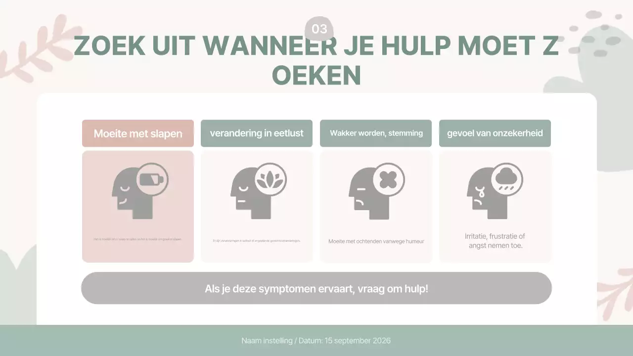 munt moderne gids voor geestelijke gezondheid