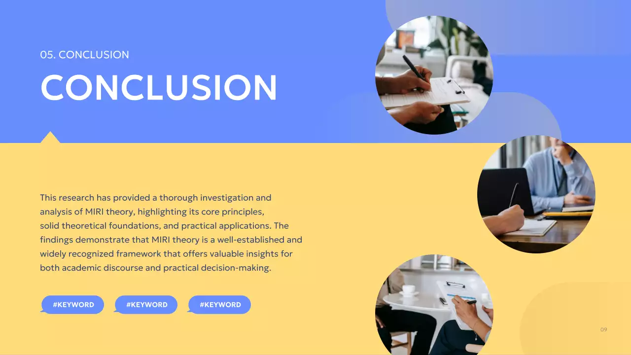 Presentasi Proyek Modern Biru