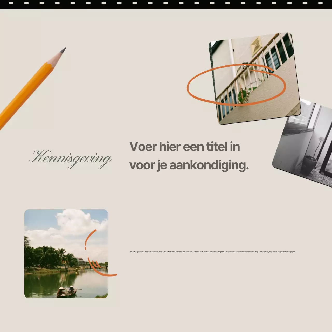 Promoot je merk met de vintage, analoge uitstraling van kaki