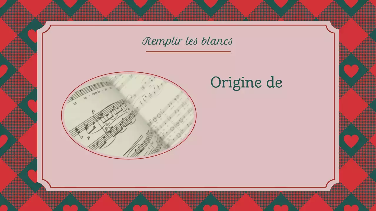 Classique Vintage Traditionnel Quiz de Noël