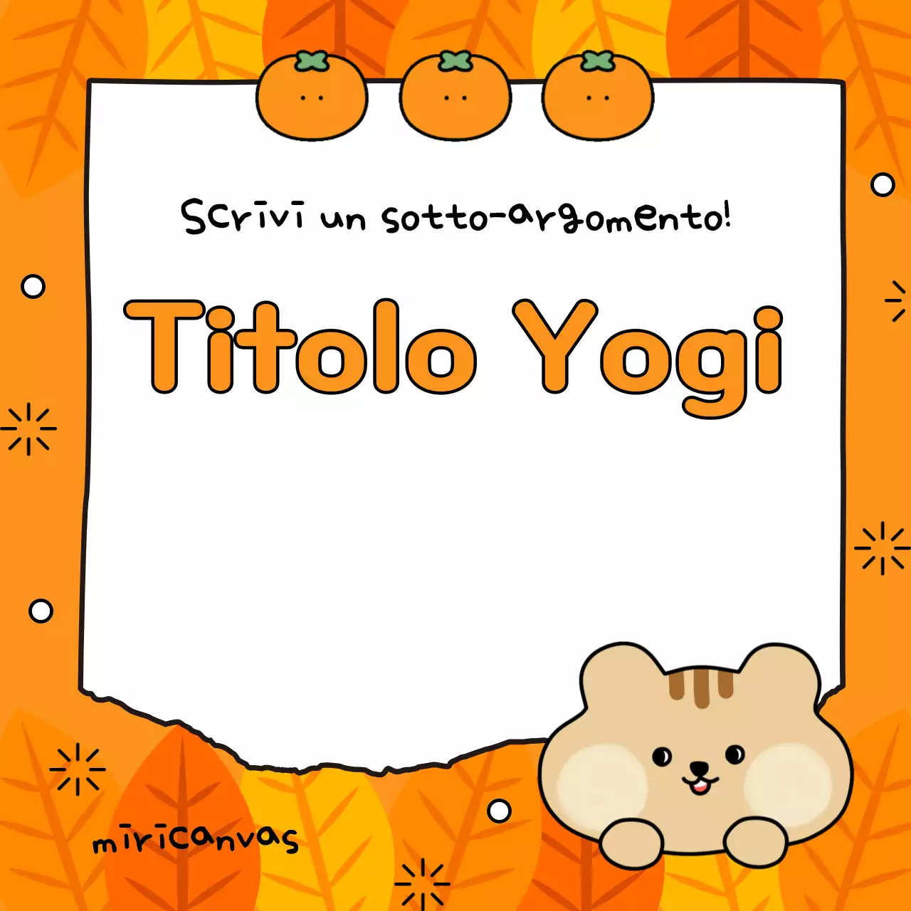 Copertura autunnale nei toni del marrone e del giallo