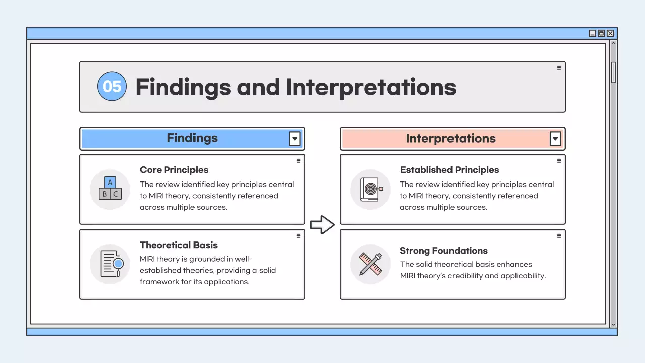 Blue Simple Project Overview Guide Presentation