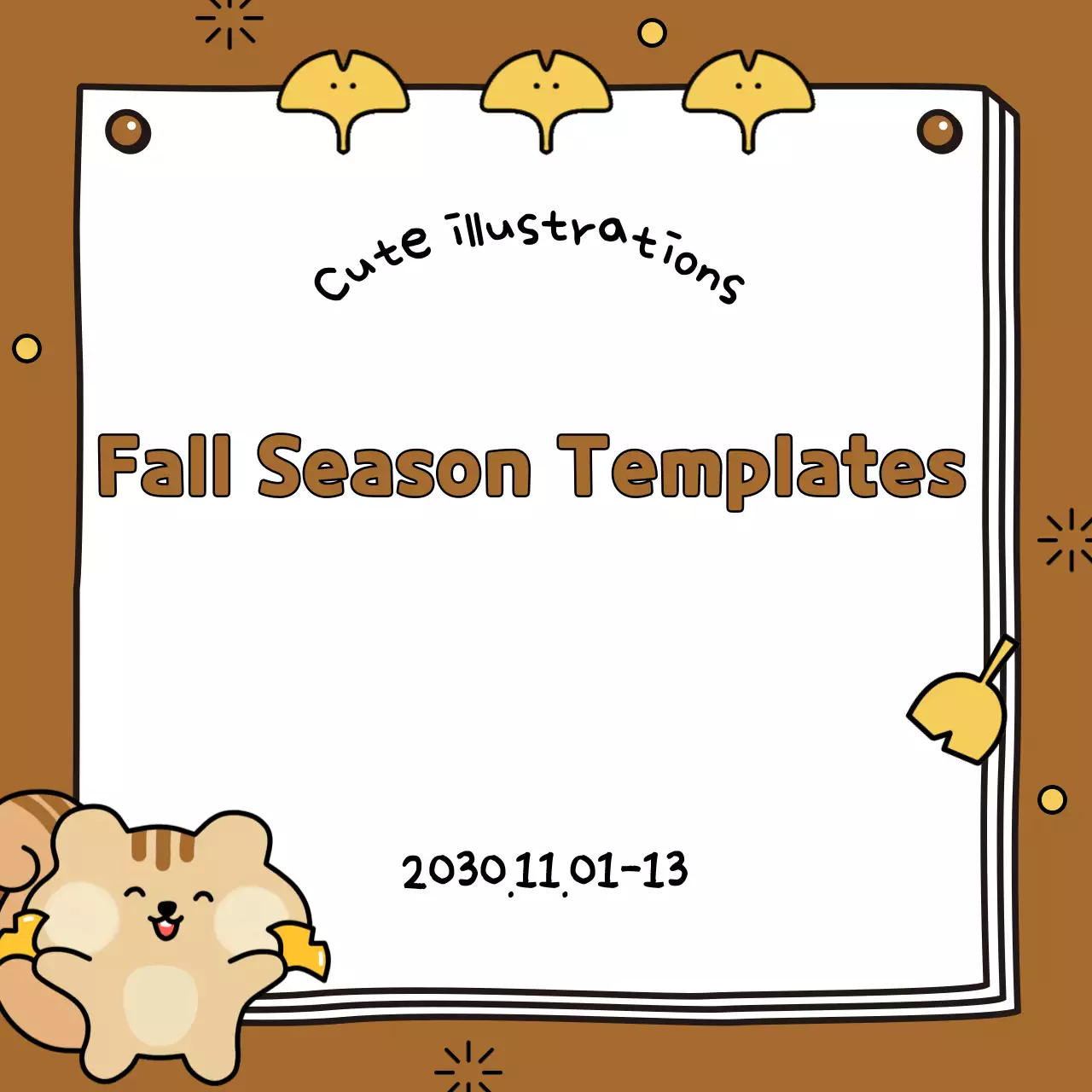 Modelos fofos marrons Anúncio Instagram Carousel