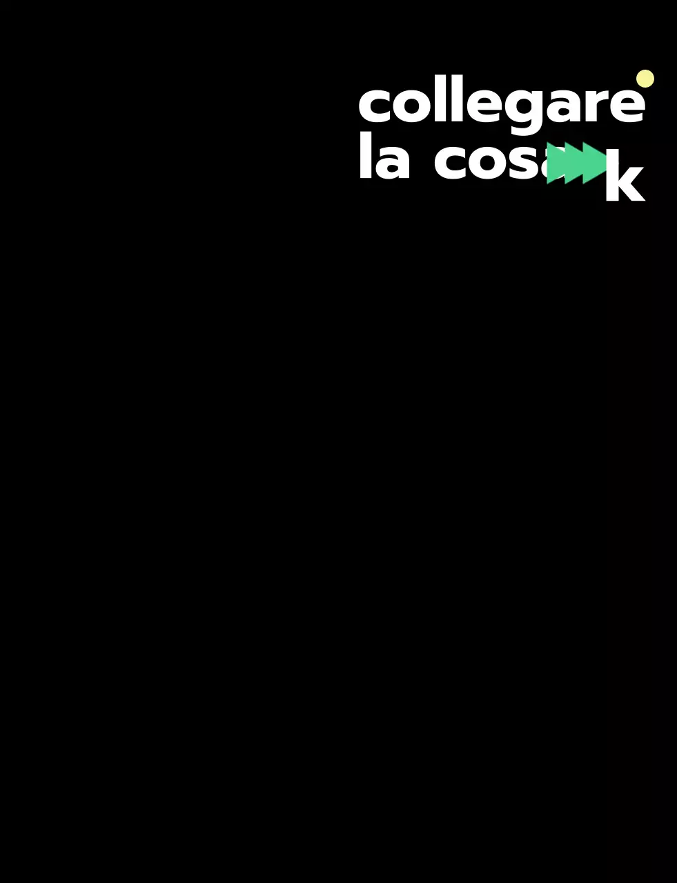 Logo aziendale moderno in nero