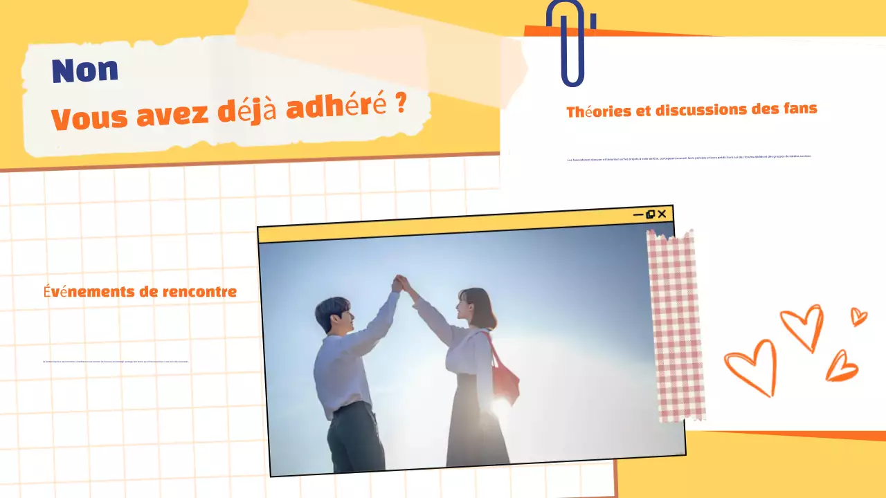K-Drama Playful Trendy Pitch Deck (en anglais)