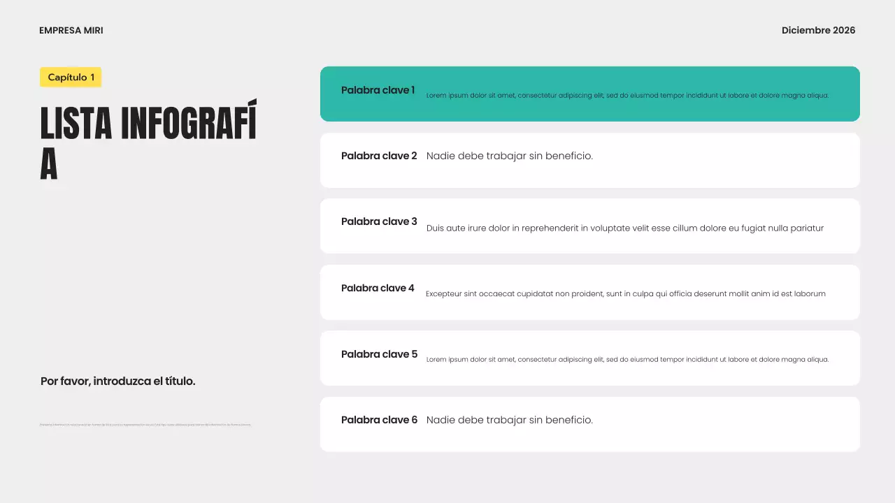 plantilla infográfica moderna gris