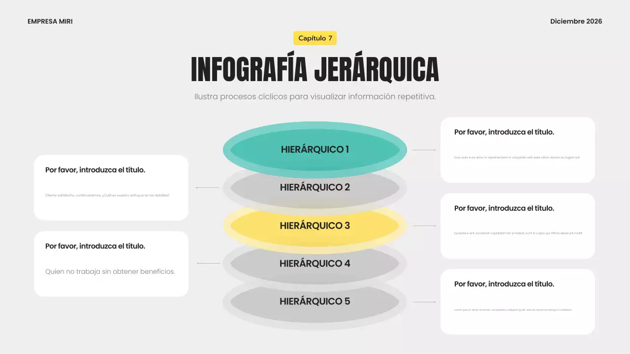 plantilla infográfica moderna gris