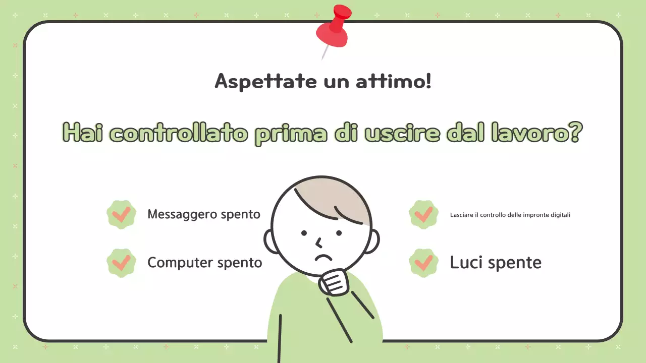 Annuncio aziendale astratto semplice