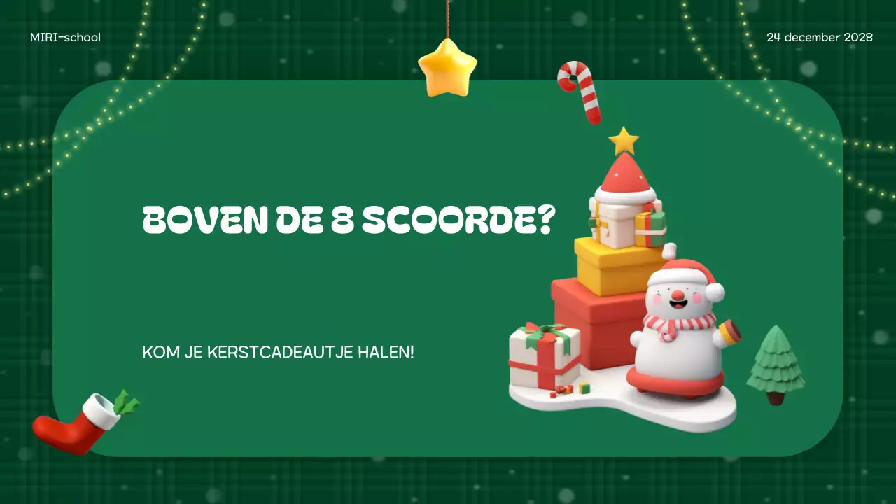 groen feestelijk vakantie-evenement