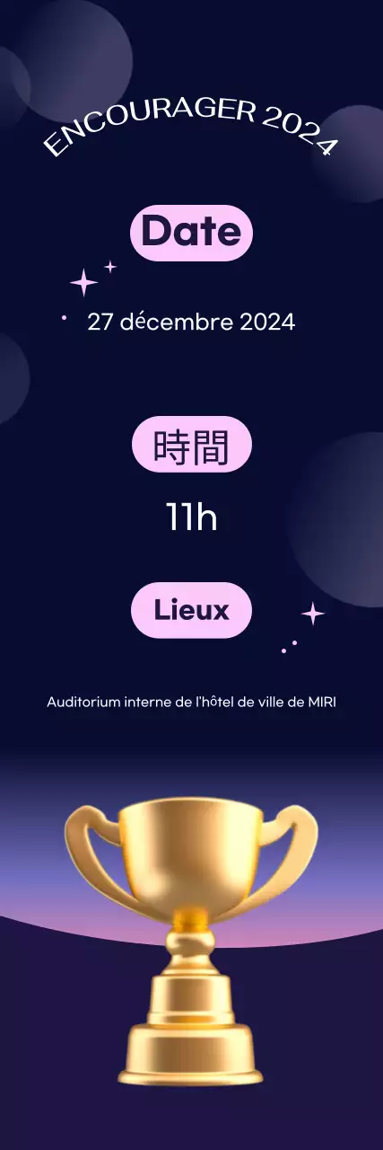 Soirée moderne bleu marine