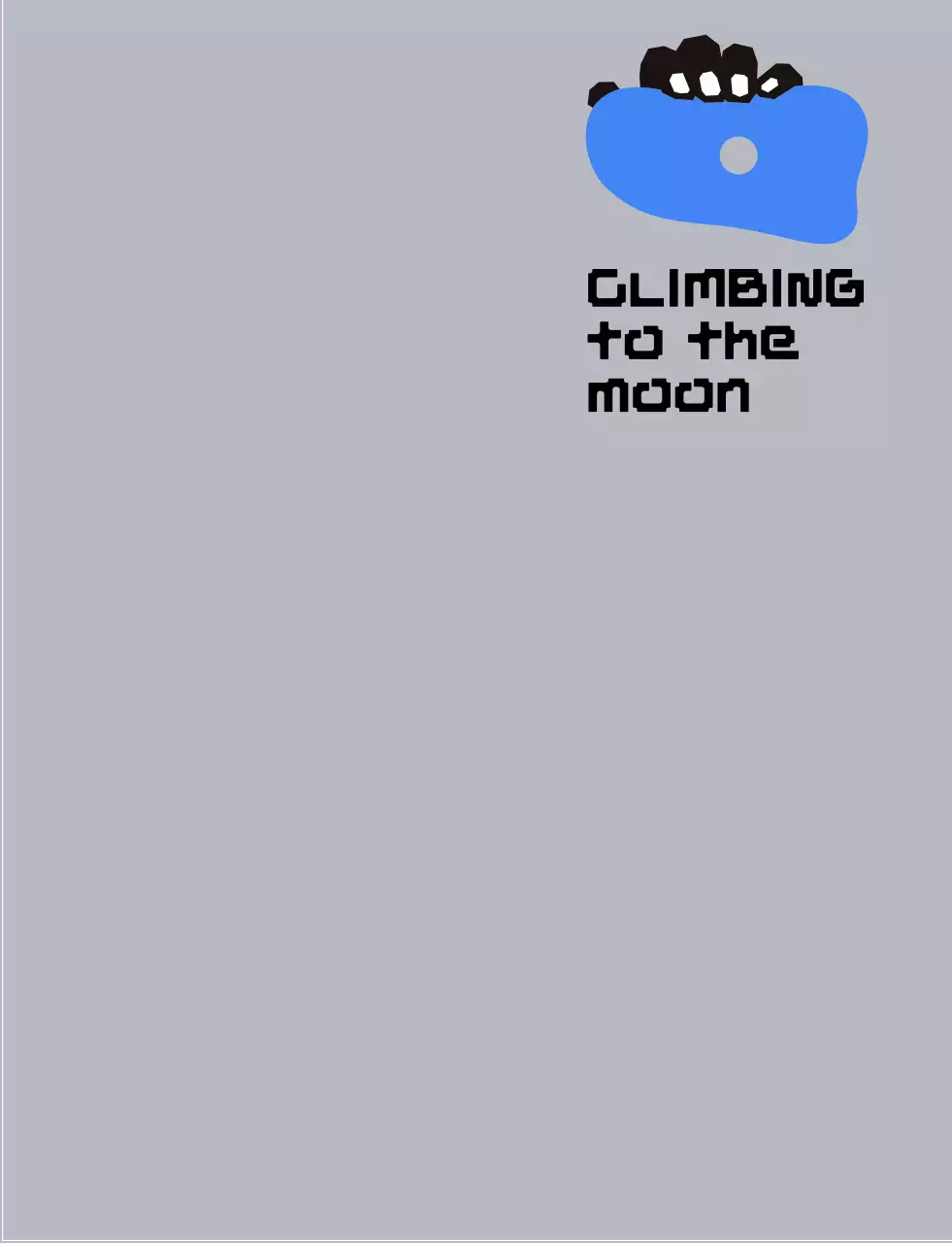 회색 모던 클라이밍 의류