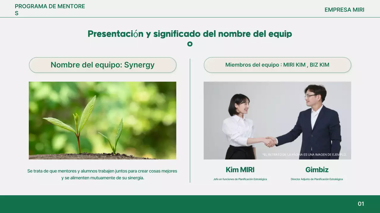 Informe Orange Modern Mentoring