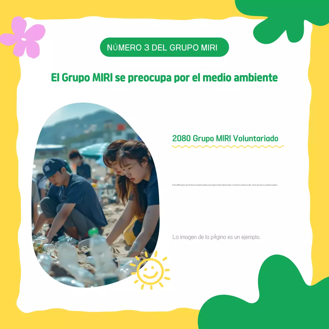 Campaña "Amarillo para el medio ambiente