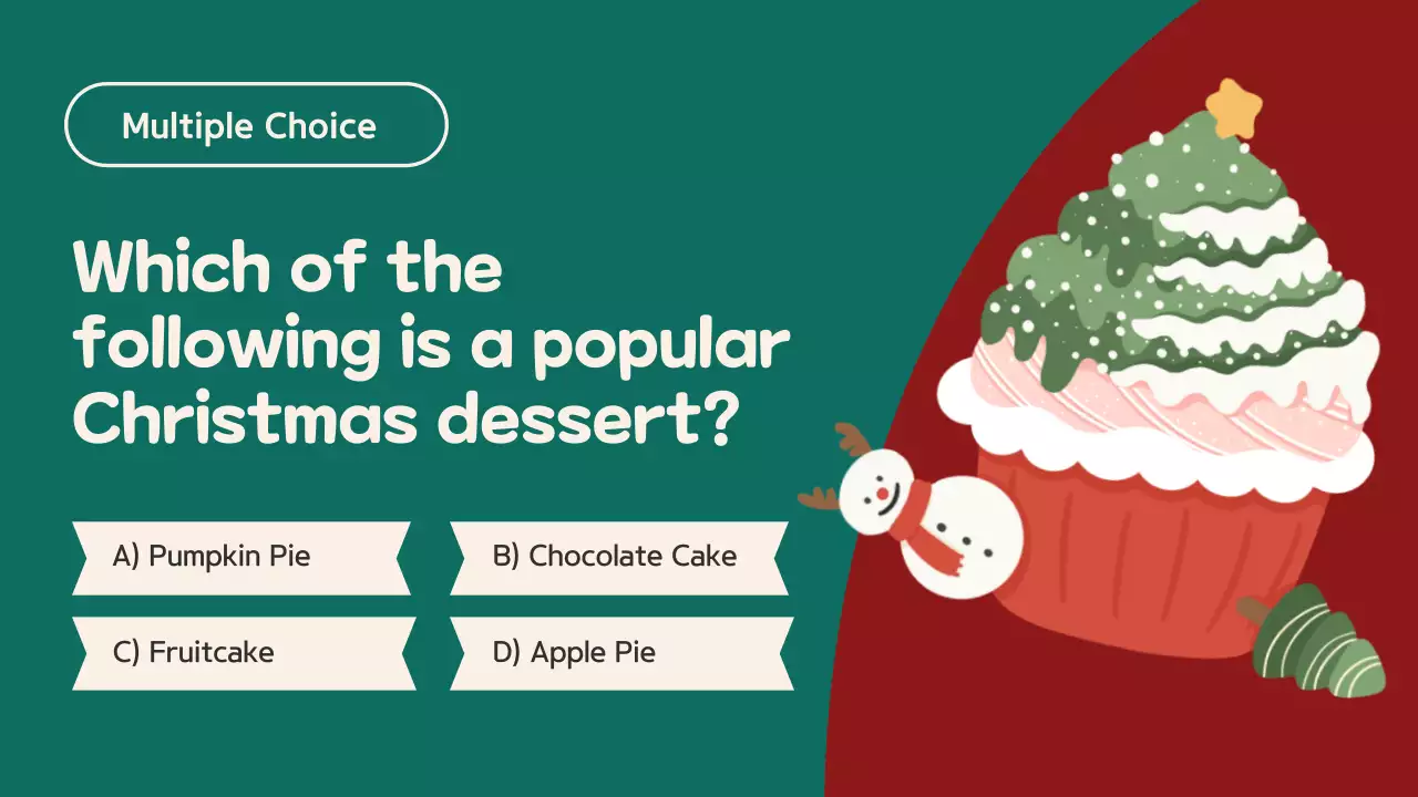 Red Traditional Christmas Guide Presentation