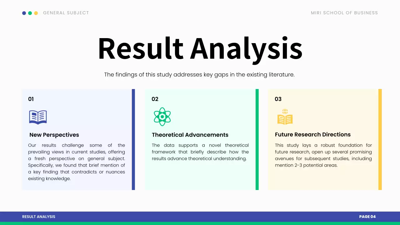 Blue Professional Thesis Presentation