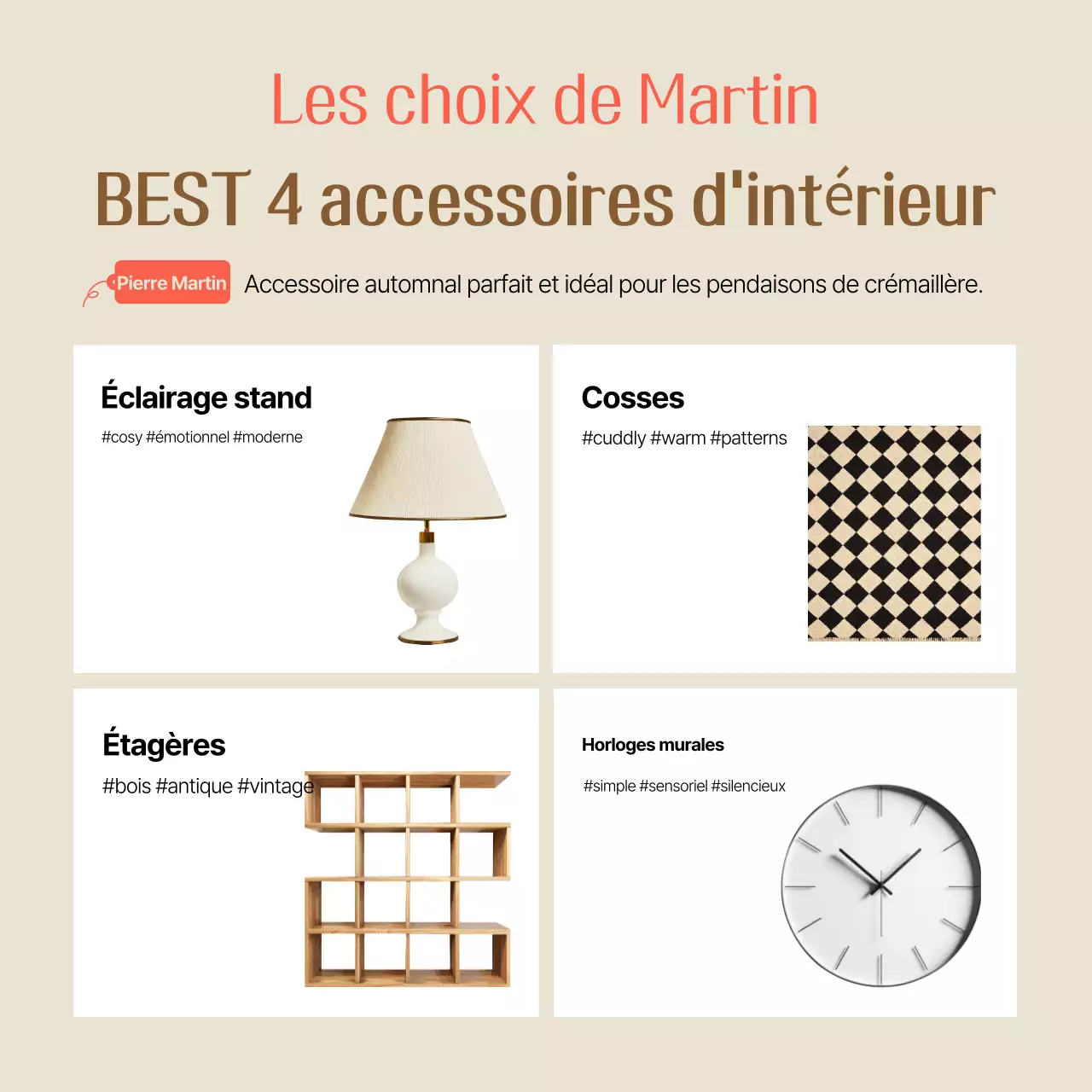 Beige Simple Shopping Ad