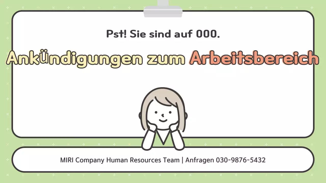 Abstrakte einfache Unternehmensankündigung