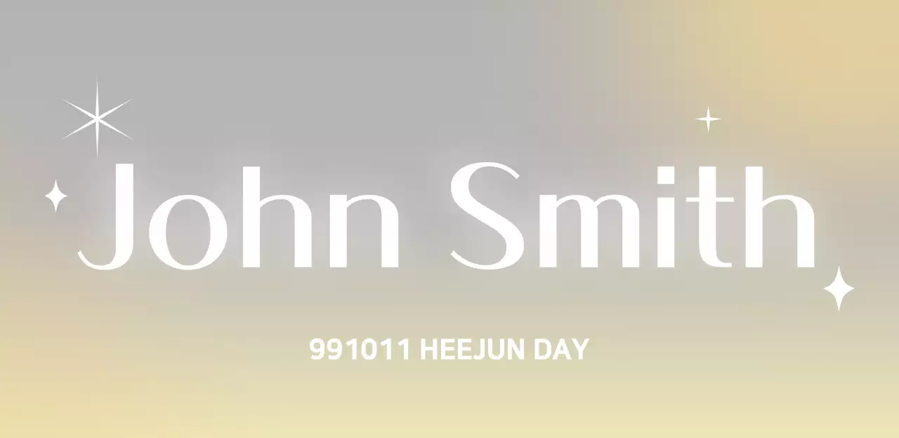 Gradient Simple Happy Birthday