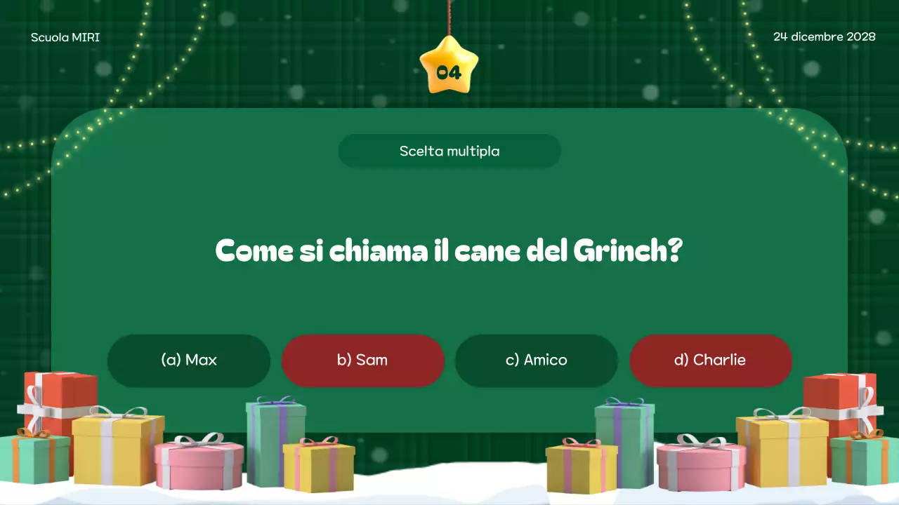 evento verde di festa