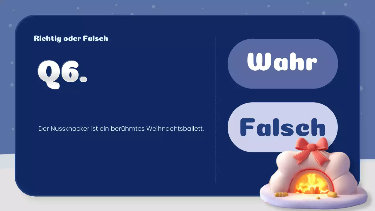 navy und weiß kreatives weihnachtsquiz klasse