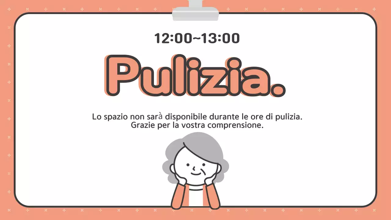 Annuncio aziendale astratto semplice