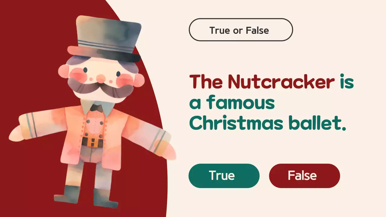 Red Traditional Christmas Guide Presentation