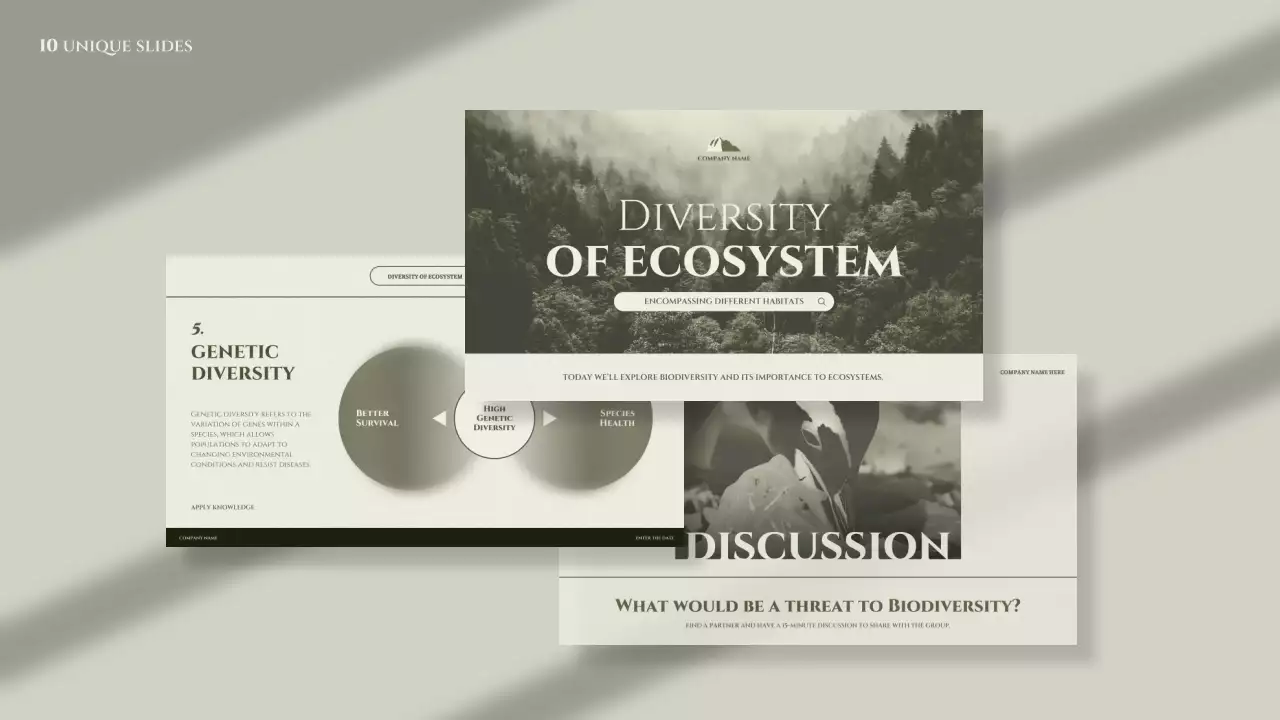 Green Minimal Biodiversity Presentation