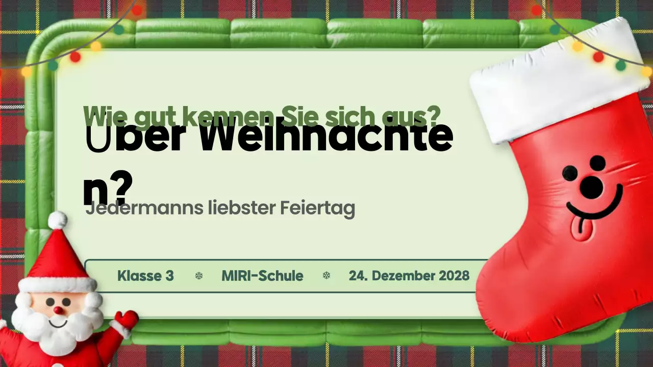 red pop weihnachtsaktivitäten klasse