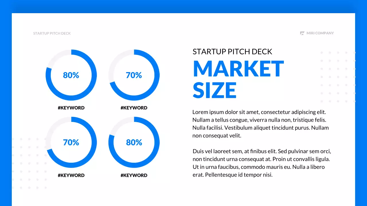 블루 모던 스타트업 피치 프로모션 프리젠테이션