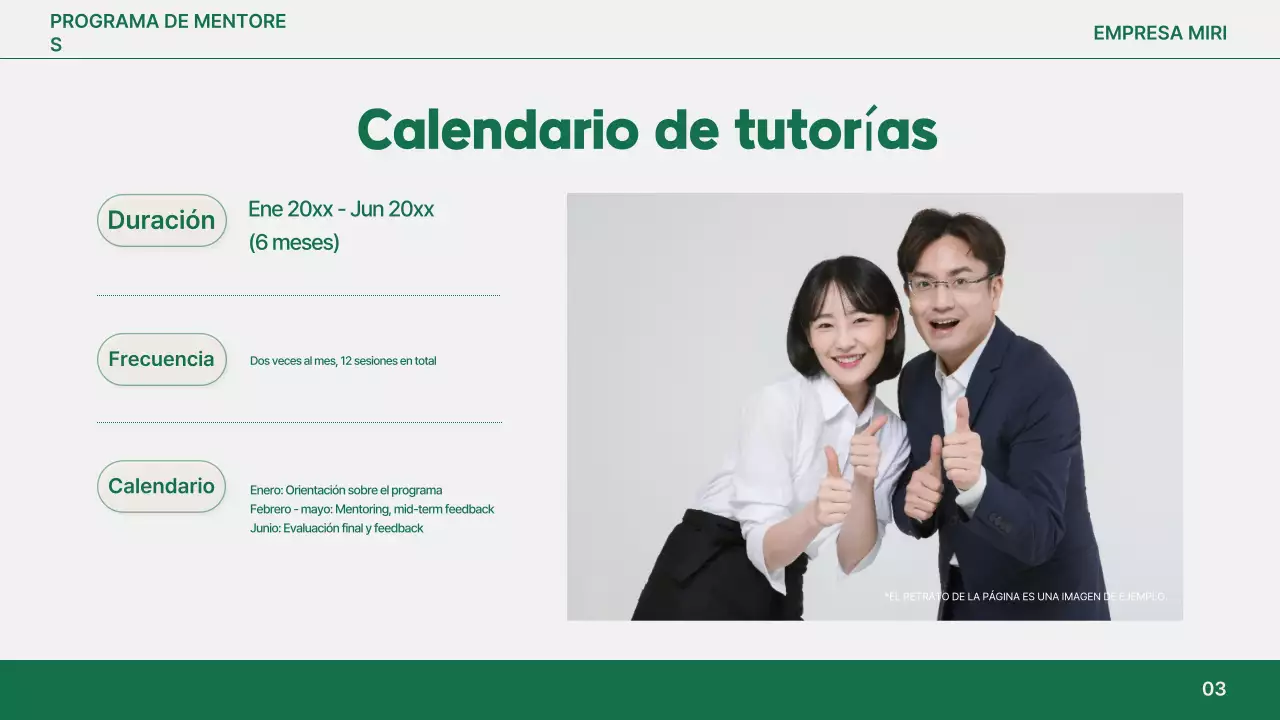 Informe Orange Modern Mentoring
