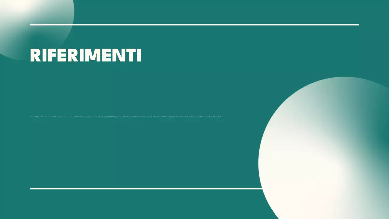 presentazione di tesi minimalista in verde acqua