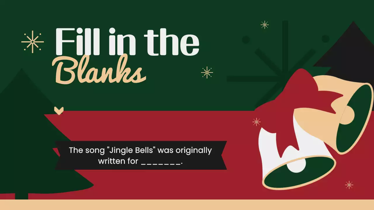 Green Traditional Christmas Guide Presentation