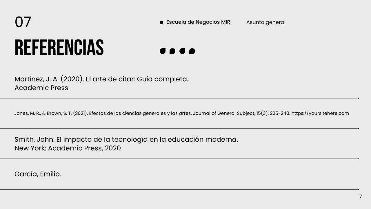 Blanco y negro Mínimo Tesis Publicidad