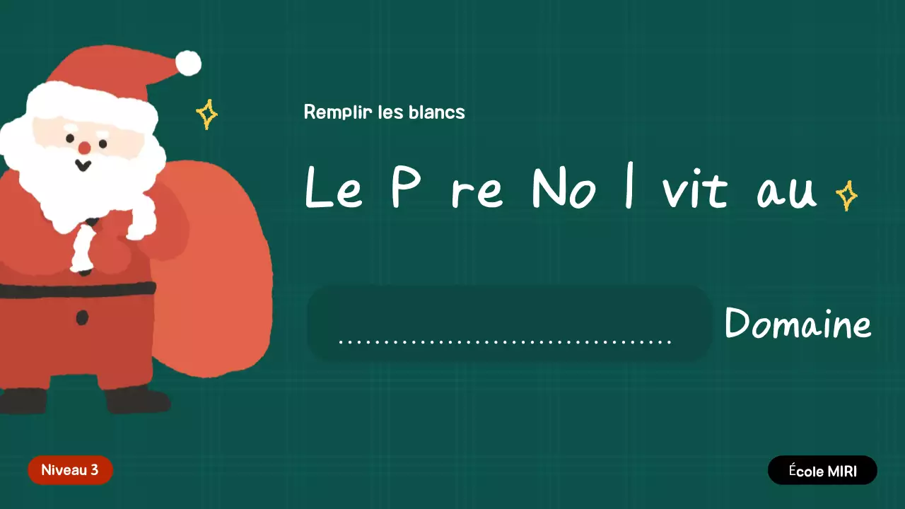 Invitation festive verte pour les fêtes de fin d'année