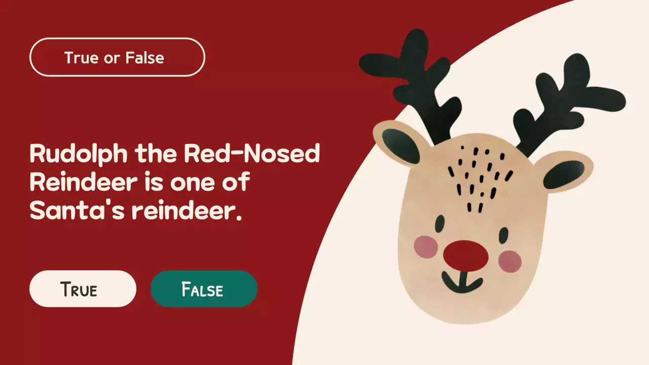 Red Traditional Christmas Guide Presentation