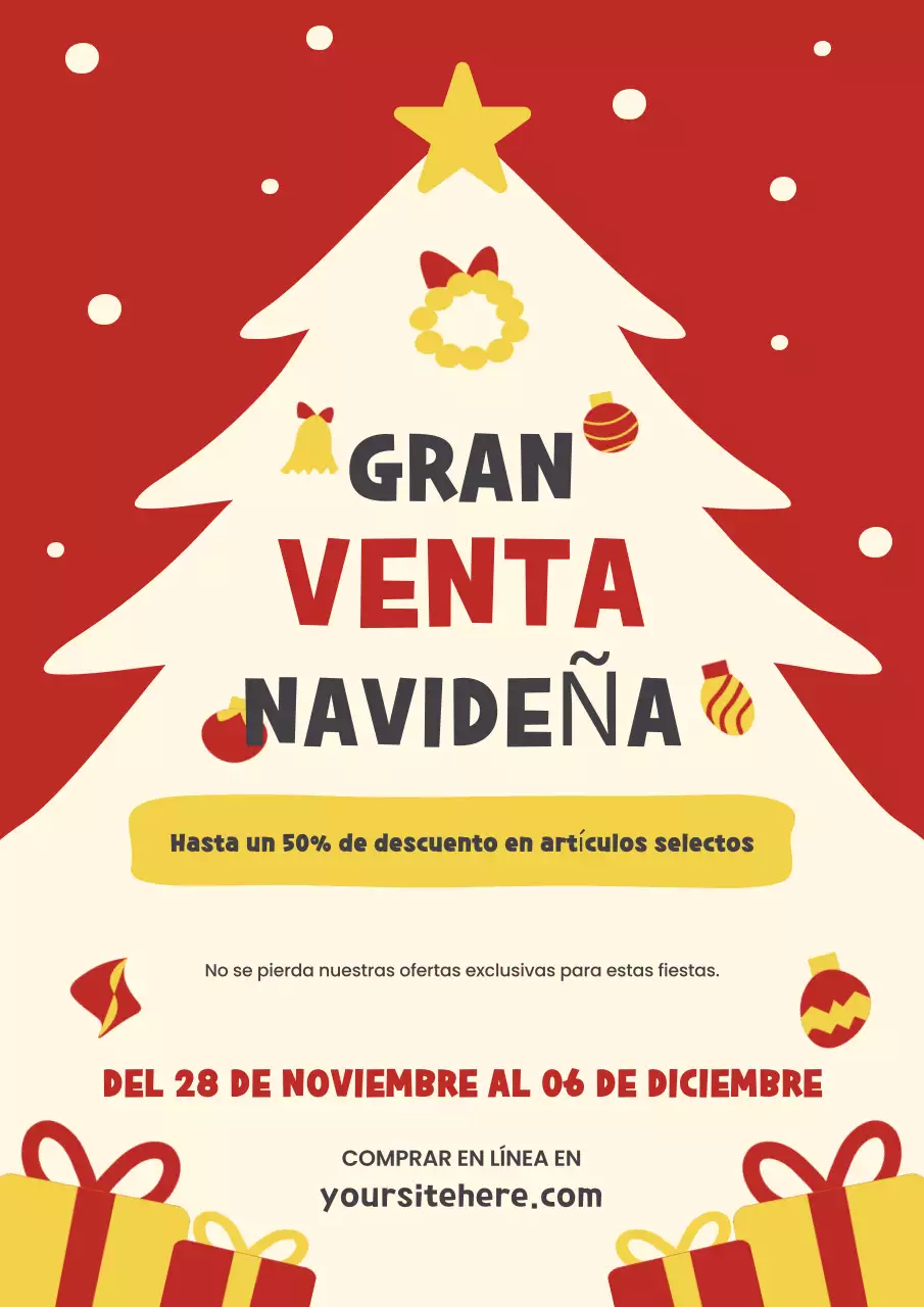 Promoción Red Big Holiday Sale