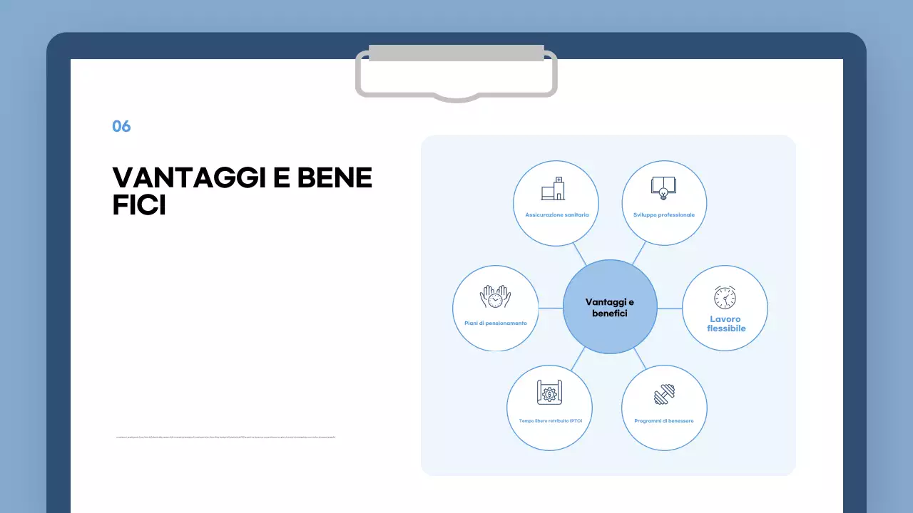guida all'onboarding blu moderno