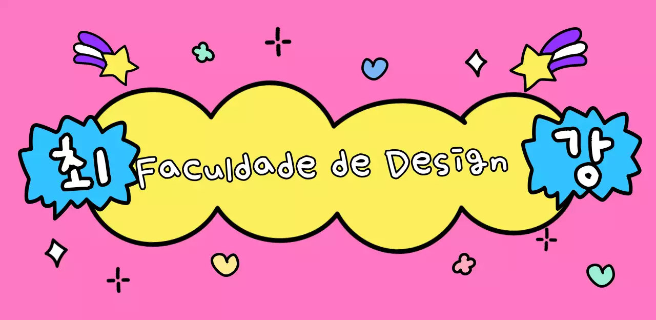 Promover desenhos acolhedores cor-de-rosa