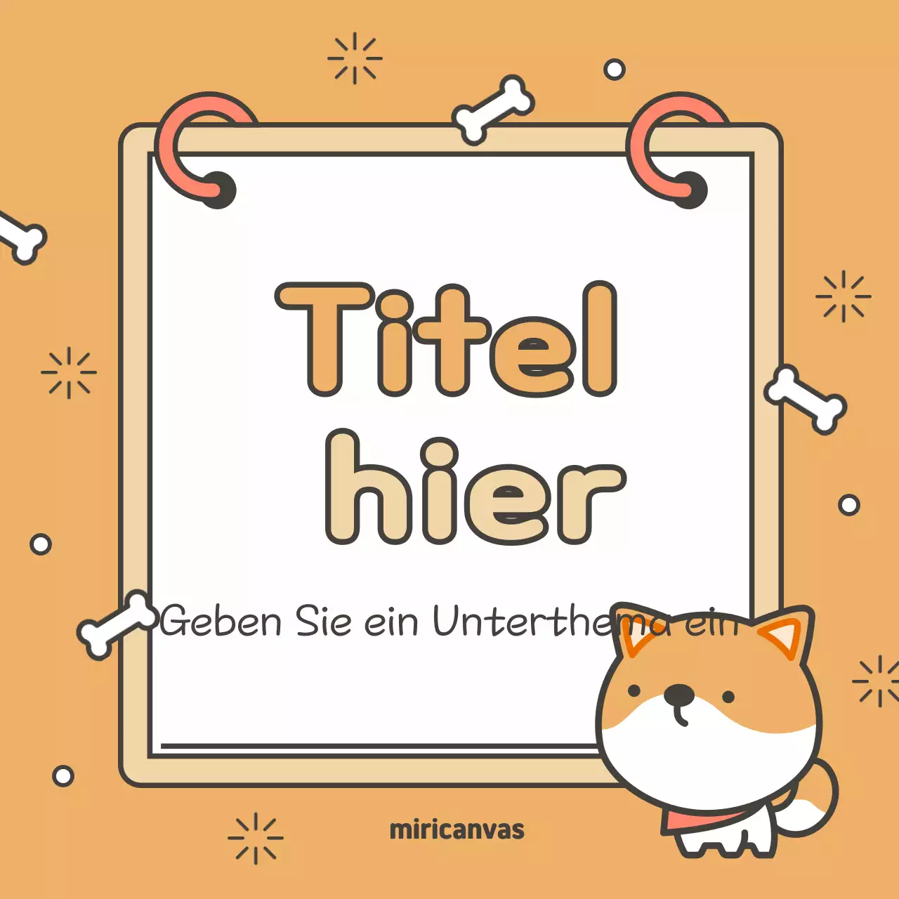 12 niedliche Tierkreiszeichen-Hüllen in Braun und Orange