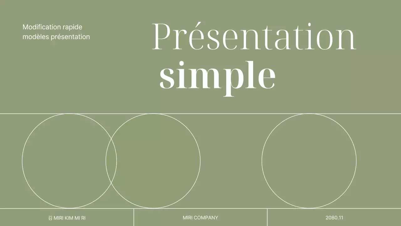 Kaki Simple Presentation Documentation