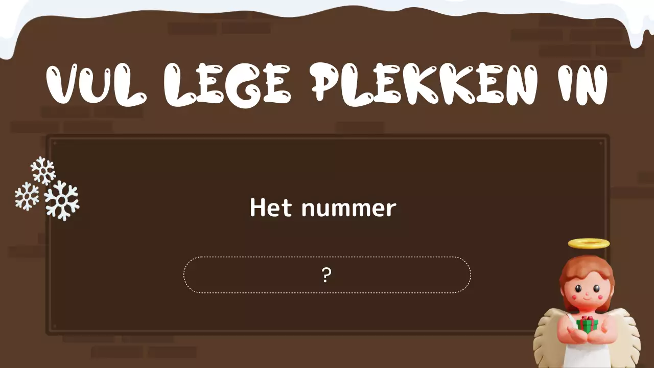 rode feestelijke vakantie quiz gids