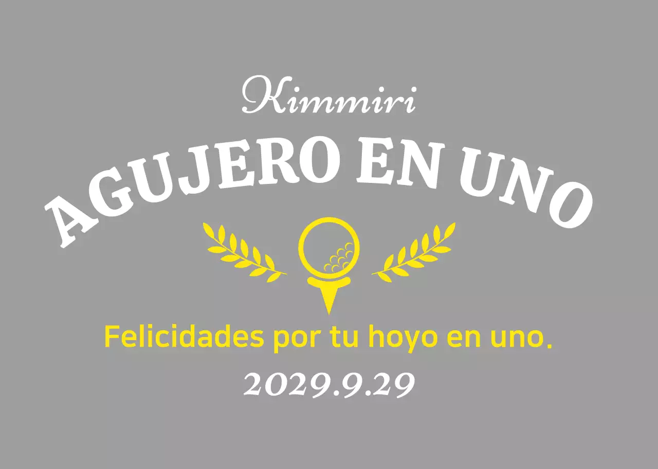 Blanco Vintage Golf Celebración