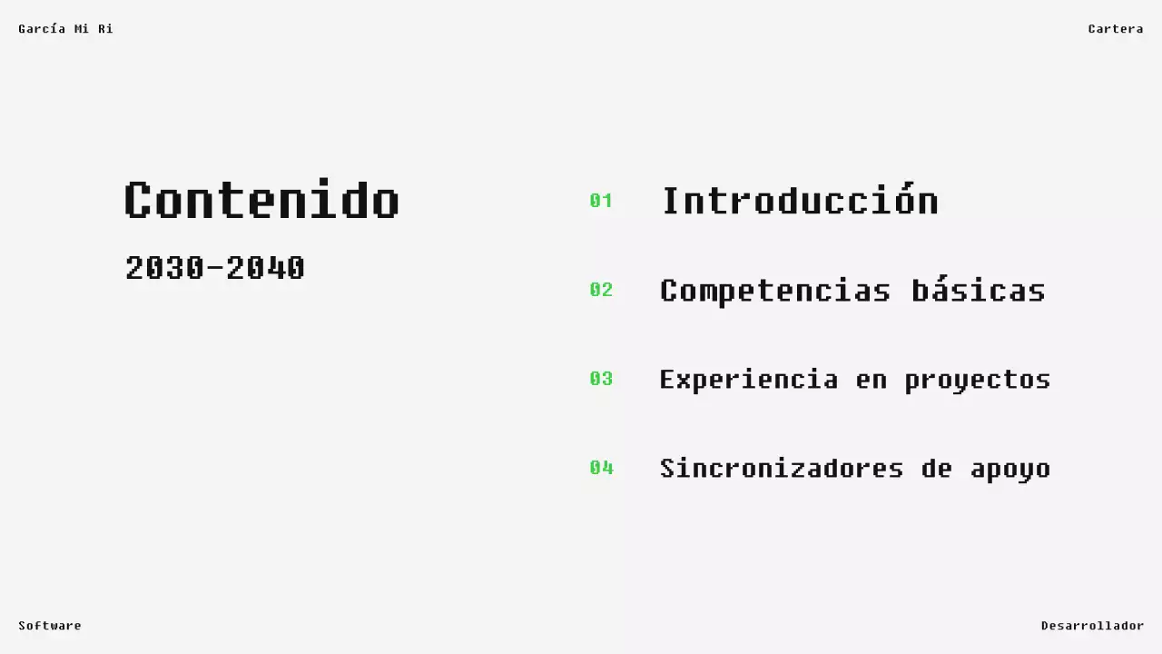 Cartera de software Black Modern