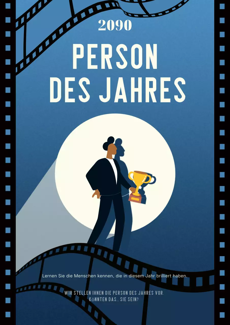 Werbung für die Blue Modern Awards