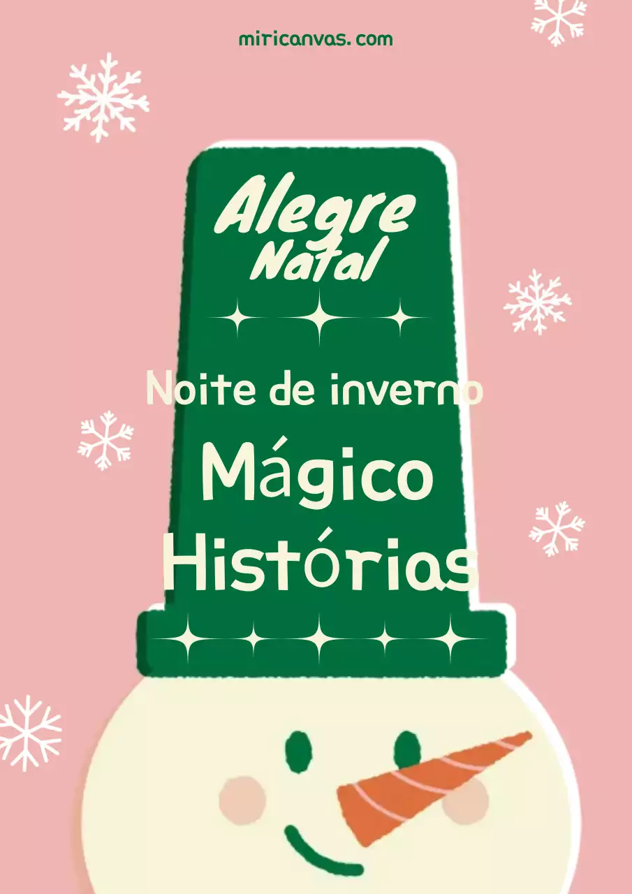 Postal de Natal cor-de-rosa e acolhedor
